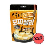 설빙 인절미 모찌 젤리 콩가루 40g x10개 사무실 학교 단체