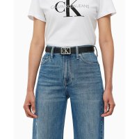 Calvin Klein Jeans 캘빈클라인진 여성 페블 패턴 소가죽 여성 벨트 DC0524