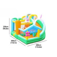 실내 에어바운스 트램폴린 미끄럼틀 야외 에어바운스