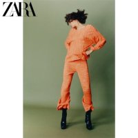 자라 ZARA 여자 니트 A라인 소매 니트 스웨터 2488032 615