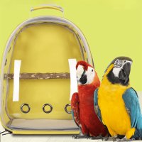 앵무새 캐리어 백팩 산책가방 이동가방 외출 이동 야외 이동식 배낭 운반