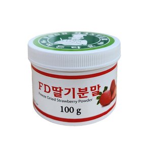 동결건조 딸기가루 100g 국산 딸기분말 100%