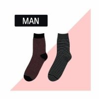 UNBDAY 남자 스트라이프 양말 MAN STRIFE SOCKS 297749