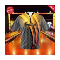 언브랜디드 해머 티셔츠 볼링티 Hammer Rising Bowling Shirt Zip Jersey 2023 Tee Size