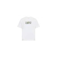 메종키츠네 MAISON KITSUNE 남성 플라워 오버사이즈 티셔츠 MKIE5B5MWHT 271559