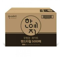 한예지 핸드타월 화이트  100개  100개입