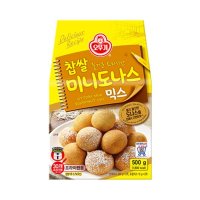 오뚜기 홈베이킹 찹쌀미니도나스믹스 아이들간식 달콤 아이들간식 달콤 500G 19세트