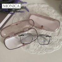 안경집 수납 가죽케이스 얇은 천 프랑스자수 패브릭 투명 휴대용