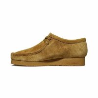 클락스오리지날 클락스 왈라비 Clarks Originals Men s Wallabee Suede Oak Shoes 44 EU Oak 130613