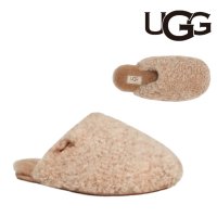 어그 UGG 여성 맥시 컬리 슬라이드 미국 양털 슬리퍼