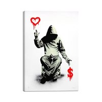 Banksy Love and Money 포스터 아트 패널 페인팅 인테리어 장식 선물용 - 뱅크시06