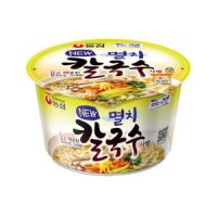 농심 저녁메뉴추천 멸치 칼국수 사발면 어린이간식 편의점컵라면 75g 16개입 1세트