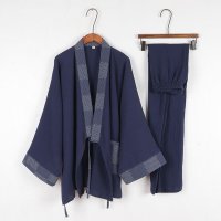 남자 순면 일본 잠옷 홈웨어 이지웨어 파자마 유카타