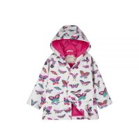 Hatley 여아용 무늬가 레인코트