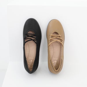 지쎄수제화 천연양가죽 로에버 컴포트 단화 4.5cm