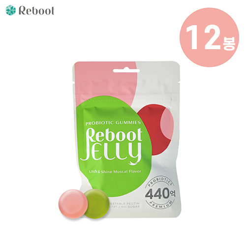 ZERO SUGAR <b>리부트</b> 무설탕 유산균 젤리  162g  2개