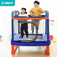 트램폴린 어린이 미끄럼틀 방방이 실내 놀이터 운동 1 26m 사각 트램폴린 미끄럼틀