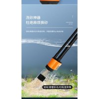 전동 사이펀 청소 다이소뜰채 흡입 자동 사이펀 환수 스크래퍼 도구 어항청소기 배설물