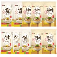 샘표 쌀소면 현미쌀 국수 800g 5개 라면 칼국수