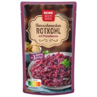 레베 REWE Beste Wahl 베스트발 크랜베리 & 적양배추 절임 400g