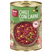 레베 REWE Beste Wahl 베스트발 칠리 콘 카르네 통조림 405g