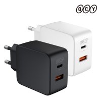 [큐씨와이] QCY GaN PD 65W 미니 고속충전기 C타입 USB