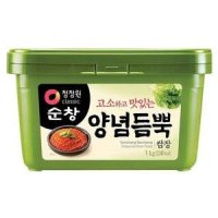 청정원 대용량 고기쌈장 순창 양념듬뿍 쌈장 1kg PET