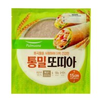 통밀또띠아6인치 6입 150g 홈파티 초등학생 유치원 방학 피자만들기 간식 간편식 아이들 간식 풀무원 홈캉스 식재료 22개