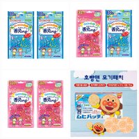 킨초 킨쵸 카오링 팔찌 30p X 2세트 모기팔찌 모기퇴치 호빵패치 76매 10g 1통 과일향 과일향