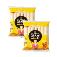 CJ제일제당 맥스봉 치즈 525g 35g 15개입 x 2개 간식 소시지