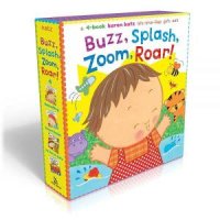 Buzz Splash Zoom Roar Boxed Set 4-book Karen Katz Lift-the-Flap Gift Set Buzz Buzz Baby