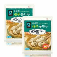 청정원 호밍스 촉촉한 새우 물만두 420g x 2봉 - 청정원