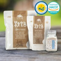 [신안유기수 공식물] 볶은소금 100g 500g 1kg / HACCP 인증 불순물 없는 씻어낸 소금  1개