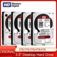 웨스턴 디지털 WD 3TB 레드 NAS 하드 디스크 드라이브 내장 5400RPM SATA 6 Gb/s 64MB 캐시 3.5 인치 1TB 2