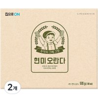 청정원 추억의 전통강정 집으로ON 현미오란다 20p 500g 2개