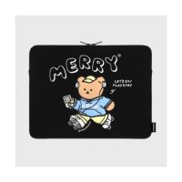 EARPEARP MERRY SKATE-BLACK 15인치 노트북파우치