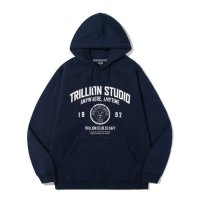 후드티셔츠 스튜디오 아치 오버핏 후드 TRILLION STUDIO BASIC GRAPHIC HOODIE