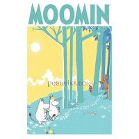 MAXI Poster 포스터 61x91 - 무민 Moomin Forest 포스터만구매