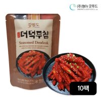 강원도 산골 더덕무침 100gX10팩