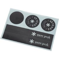 스노우피크 Snow Peak 65주년 기념 로고 스티커 세트 NV-065