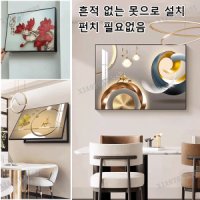 펀치 없는 심플한 주택용분전반 장식화 벽걸이 인테리어 액자 HD 프린트 12색