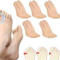 orthoes bunion relief socks projoint antibunions 살색의 5쌍