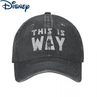 Disney This Is The Way Denim Baseball Caps Baseball Hat Homme Star Wars The Mandalorian Visor Cap Su