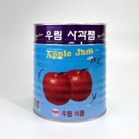 우림식품 딸기잼 우림 3kg 캔 대용량 업소용 2개