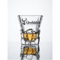 북유럽풍 크리스탈 소재 GLENFIDDICH 글렌피딕 빈티지 위스키 글라스 ft 수정 6개