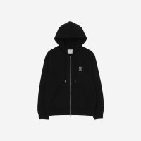 Wooyoungmi 후드 후드티 상의 우영미 백로고 집업 - Back Logo Zip Hoodie W231TS47721B