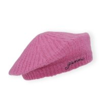 GANNI 가니 MOHAIR BERET 모헤어 베레모 A4599 397