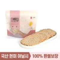 작월담 대룽칩 현미 누룽지 180g 수제 현미칩