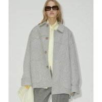 NOHANT HANDMADE OVERSIZED CASHMERE BLENDED COAT