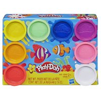 해즈브로 PlayDOH 8팩 ASST 레인보우 USA 미국